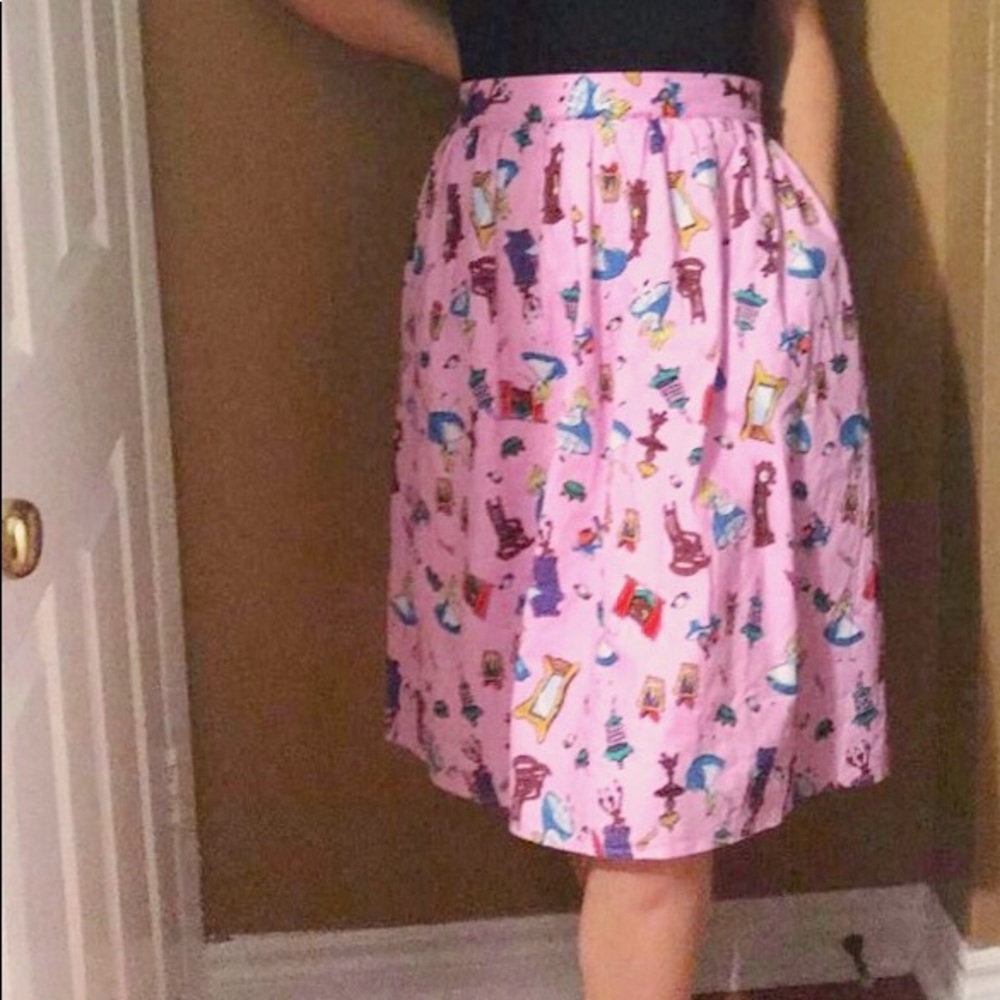 Alice in wonderland retro style skirt